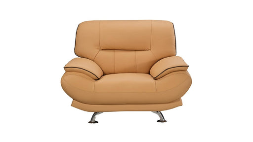 American Eagle Furniture - EK-B118 3-Piece Living Room Set in Yellow - EK-B118-YO - GreatFurnitureDeal