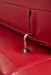 American Eagle Furniture - EK-L8010 Red Right Sitting Genuine Leather Sectional - EK-L8010R-RED - GreatFurnitureDeal