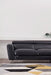 American Eagle Furniture - EK-L8010 Black Left Sitting Genuine Leather Sectional - EK-L8010L-B - GreatFurnitureDeal