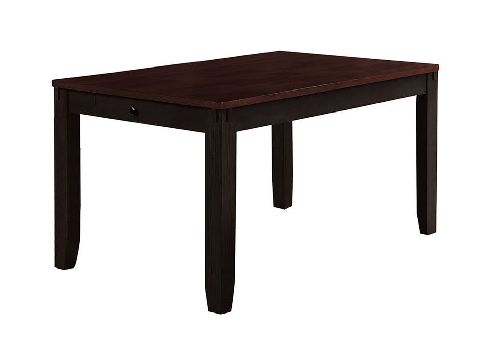 Myco Furniture - Elara 5 Piece Storage Dining Table Set in Espresso - EL201-T-5SET