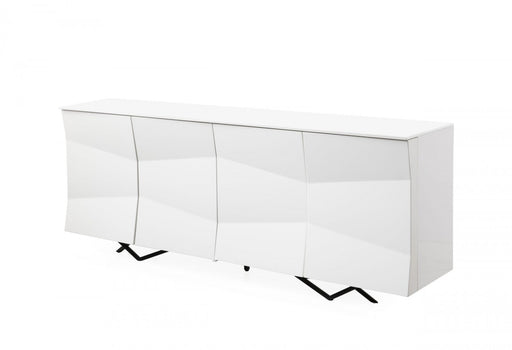 VIG Furniture - Modrest Ely - Modern White High Gloss Buffet - VGVCG1829-BUF - GreatFurnitureDeal