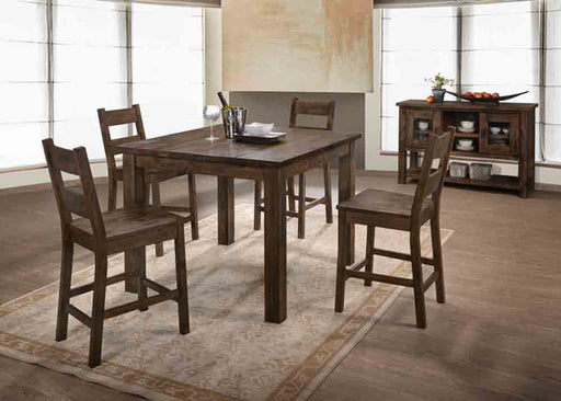 Myco Furniture - Emeline Counter Table in Rustic Oak - EM300-PT - GreatFurnitureDeal
