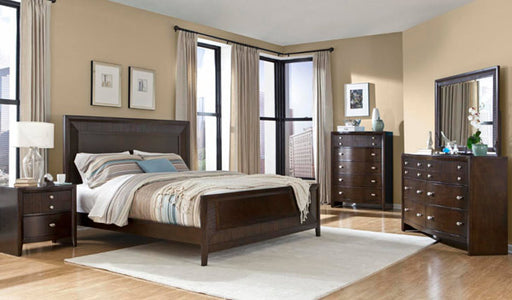 Myco Furniture - Empire Esoressi Queen Bed - EM3110Q - GreatFurnitureDeal