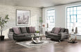 Furniture of America - Sarnen Loveseat in Dark Gray - EM6721DG-LV - GreatFurnitureDeal