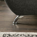 Furniture of America - Sarnen Loveseat in Dark Gray - EM6721DG-LV - GreatFurnitureDeal