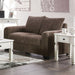 Furniture of America - Dagmar Loveseat in Brown - EM6723BR-LV - GreatFurnitureDeal