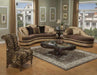 Benetti's Italia - Emma Chaise Lounge in Gold and Brown - EMMA-Chaise - GreatFurnitureDeal