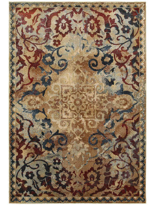 Oriental Weavers - Empire Gold/ Red Area Rug - 021J4