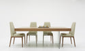 VIG Furniture - Modrest Encino Modern Walnut & Glass Dining Table - VGCNCP1712D-200100-V36F-P2 - GreatFurnitureDeal