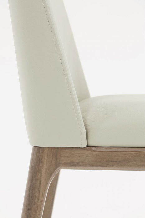 VIG Furniture - Modrest Encino Modern Grey & Walnut Dining Chair (Set of 2) - VGCNCPMK127-78-V36F-GRY