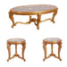 European Furniture - Bellagio II 3 Piece Occasional Table Set - 30015-CT-ET