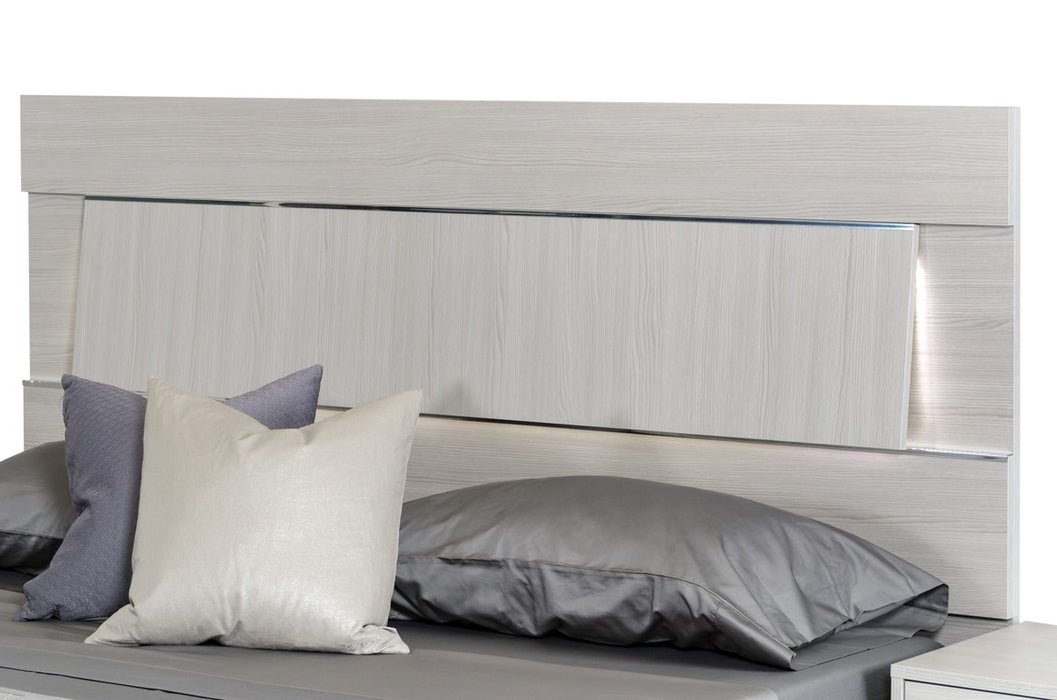 VIG Furniture - Modrest Ethan Italian Modern Grey Bed - VGACETHAN-BED