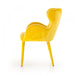 Vig Furniture - Modrest Tigard Modern Yellow Fabric Dining Chair - VGEUMC-8883CH-A-YEL - GreatFurnitureDeal