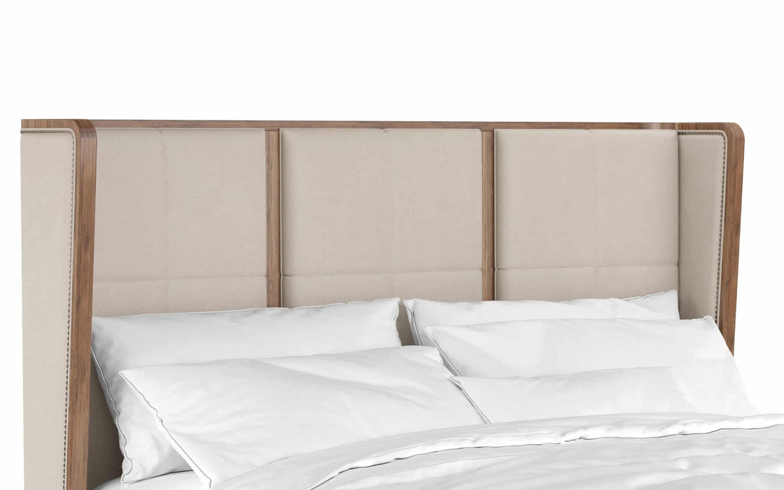 ART Furniture - Passage Queen Upholstered Bed in Natural Oak - 287145-2302