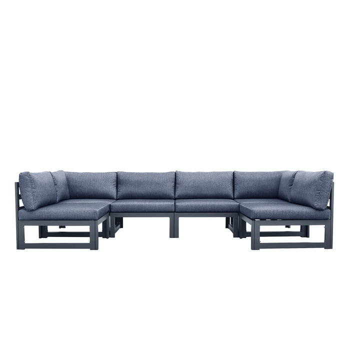 GFD Home - Outdoor sofa 6 pieces - GreatFurnitureDeal