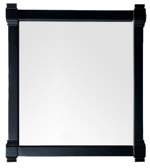 James Martin Furniture - Brittany 35" Mirror in Black Onyx - 650-M35-BKO - GreatFurnitureDeal