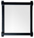 James Martin Furniture - Brittany 35" Mirror in Black Onyx - 650-M35-BKO - GreatFurnitureDeal