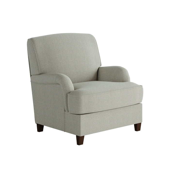 Southern Home Furnishings - Invitation Mist Accent Chair in Light Grey - 01-02-C Invitation Mist