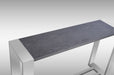 VIG Furniture - Modrest Fauna - Modern Grey Elm & Stainless Steel Console Table - VGBBBN-2X-GRY - GreatFurnitureDeal