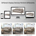 GFD Home -[VIDEO provided] [New]Modern 3-Piece Sofa Sets with Sturdy Metal Legs,Chenille Upholstered Couches Sets Including 3-Seat Sofa, Loveseat and Single Chair for Living Room Furniture Set (1+2+3 Seat) - GreatFurnitureDeal