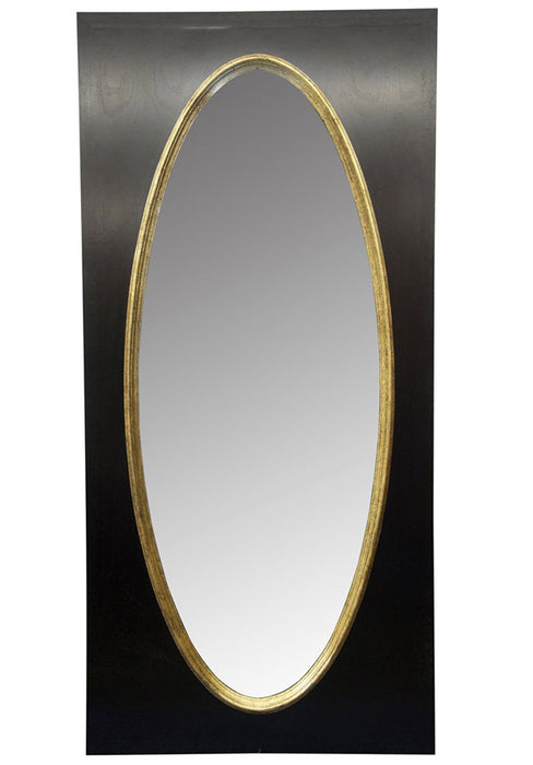 CFC Furniture - Golden Egg Mirror, Walnut - FF070 - GreatFurnitureDeal