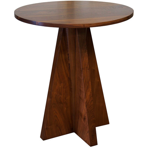 CFC Furniture - Natalia side table, Walnut - ZZZ-FF081 - GreatFurnitureDeal