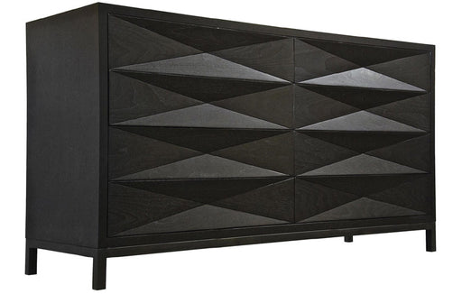CFC Furniture - Diamante 8 Drawer Dresser, Walnut - FF097-8 - GreatFurnitureDeal