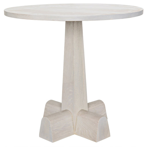 CFC Furniture - Camellia Round Side Table, Oak - FF157 - GreatFurnitureDeal