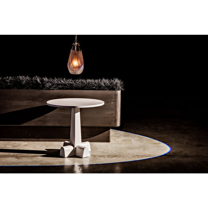 CFC Furniture - Camellia Round Side Table, Oak - FF157 - GreatFurnitureDeal