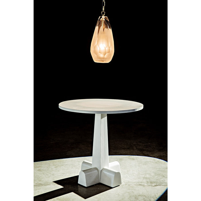 CFC Furniture - Camellia Round Side Table, Oak - FF157 - GreatFurnitureDeal