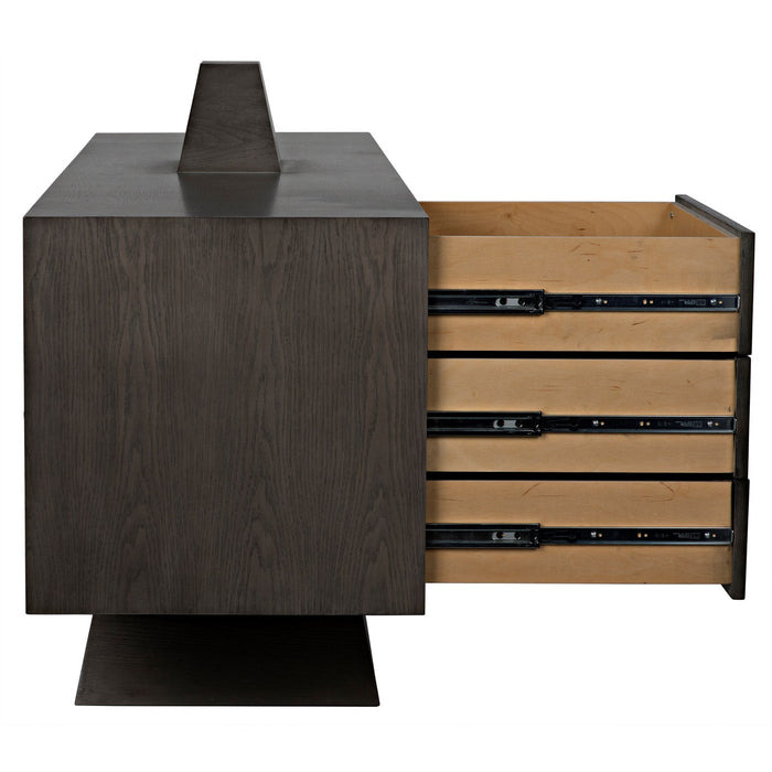 CFC Furniture - Pyramid Cabinet, Oak Solid-Oak Plywood Veneer - FF208