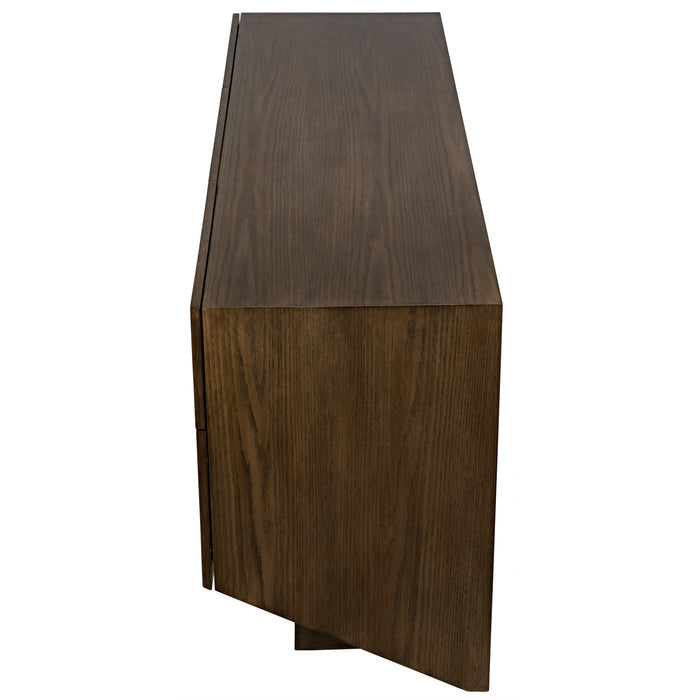 CFC Furniture - Chandler Sideboard, Oak Veneer Plywood - FF209 - GreatFurnitureDeal