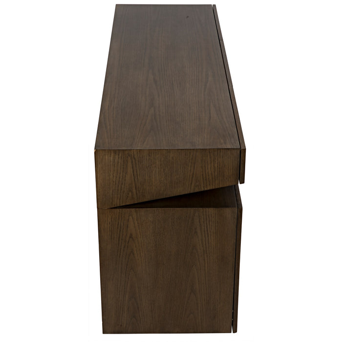 CFC Furniture - Chandler Sideboard, Oak Veneer Plywood - FF209 - GreatFurnitureDeal