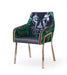 VIG Furniture - Modrest Fierce Black & Rosgold Panther Dining Chair - VGVCB1916-BLK-DC - GreatFurnitureDeal
