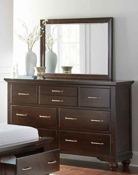 Myco Furniture - Grayson Dresser in Dark Brown - GR700-DR - GreatFurnitureDeal