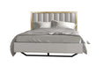 J&M Furniture - Fiocco Queen Bed in Gold Leaf - 17454-Q - GreatFurnitureDeal