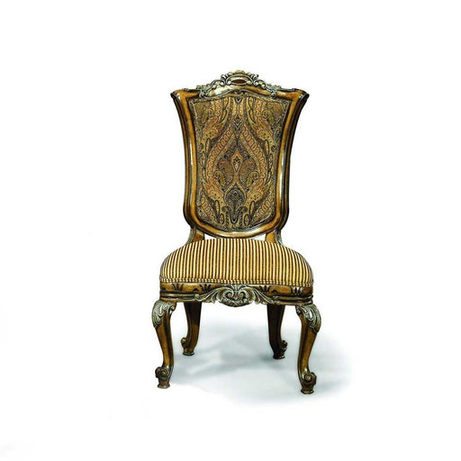 Benetti's Italia - Firenza Side Chair Set of 2 in Golden Brown, Chenille - FIRENZA-SC-GOLDEN BROWN - GreatFurnitureDeal