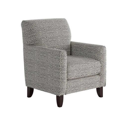 Southern Home Furnishings - Faux Skin Carbon Accent Chair in Black - 702-C Faux Skin Carbon - GreatFurnitureDeal