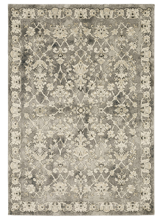 Oriental Weavers - Florence Grey/ Beige Area Rug - 1002E