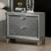Furniture of America - Emmeline 3 Piece Queen Bedroom Set in Silver - FOA7147-Q-3Set - GreatFurnitureDeal