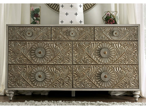 Furniture of America - Jakarta Dresser in Antique White - FOA7882D - GreatFurnitureDeal