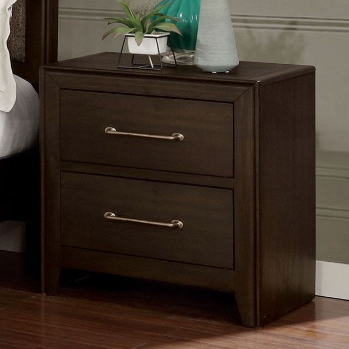 Furniture of America - Jamie Nightstand in Light Brown - FOA7917N - GreatFurnitureDeal