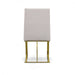 VIG Furniture - Modrest Frankie Contemporary White & Gold Dining Chair - VGGAGA-6917CH-WHT - GreatFurnitureDeal