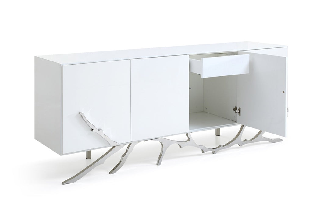 VIG Furniture - Modrest Legend Modern White Buffet - VGVCG111-WHT - GreatFurnitureDeal