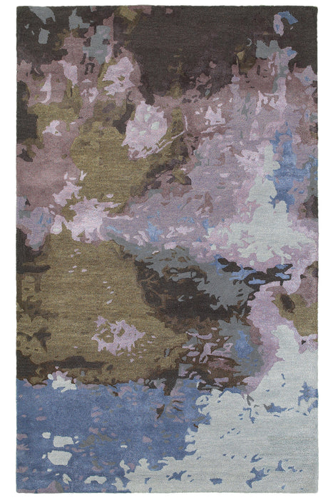 Oriental Weavers - Galaxy Blue/ Purple Area Rug - 21901 - GreatFurnitureDeal