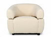 VIG Furniture - Divani Casa Gannet - Glam Beige Fabric Chair - VGODZW-992 - GreatFurnitureDeal