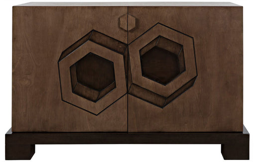CFC Furniture - Bryony Cabinet, Walnut Base-Birch Plywood Veneer - GB010 - GreatFurnitureDeal