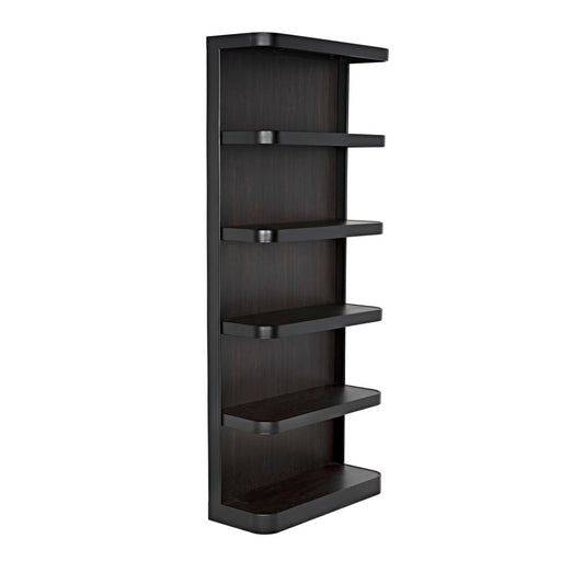 NOIR Furniture - Dido Bookcase, Black Metal - GBCS237MTB - GreatFurnitureDeal