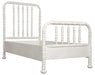 NOIR Furniture - Bachelor Bed Queen in White Wash - GBED112QWH