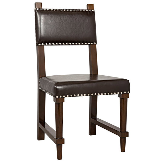 NOIR Furniture - Kerouac Chair, Distressed Brown - GCHA275D - GreatFurnitureDeal